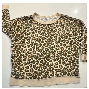 Leopard Free People Shirt